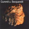 Gummit (gelb), Becquerelit (rotorange)