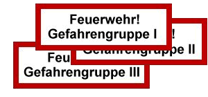 Kennzeichnung der Gefahrengruppen